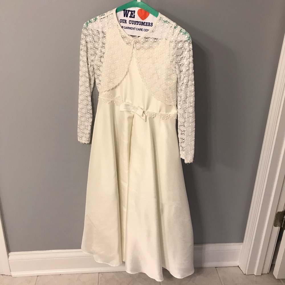 Off white 1st Communion dress